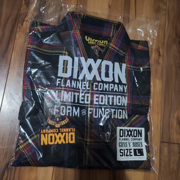 Dixxon Flannel Gun's N' Rose's Collaboration Flannel Limited Edition - Picture 5 of 7